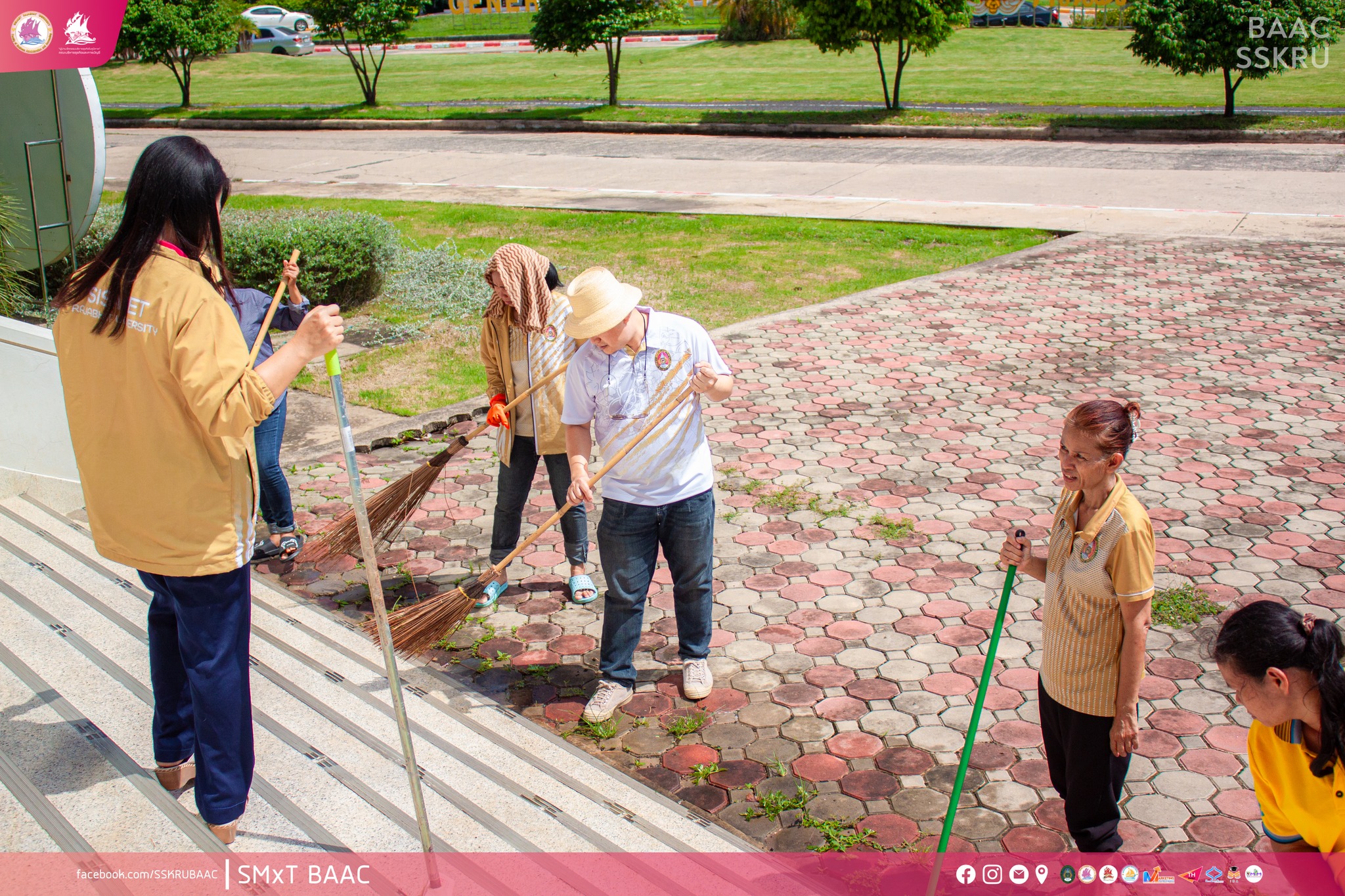 5 ส “SSKRU Big Cleaning Day”